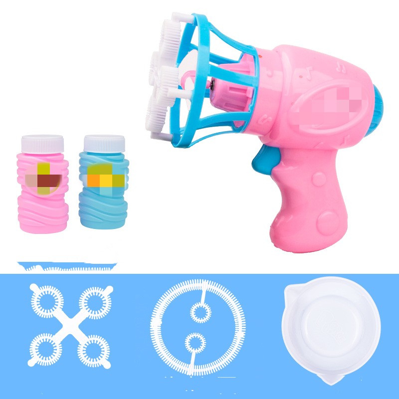 Automatic Electric Fan Bubble Gun-6