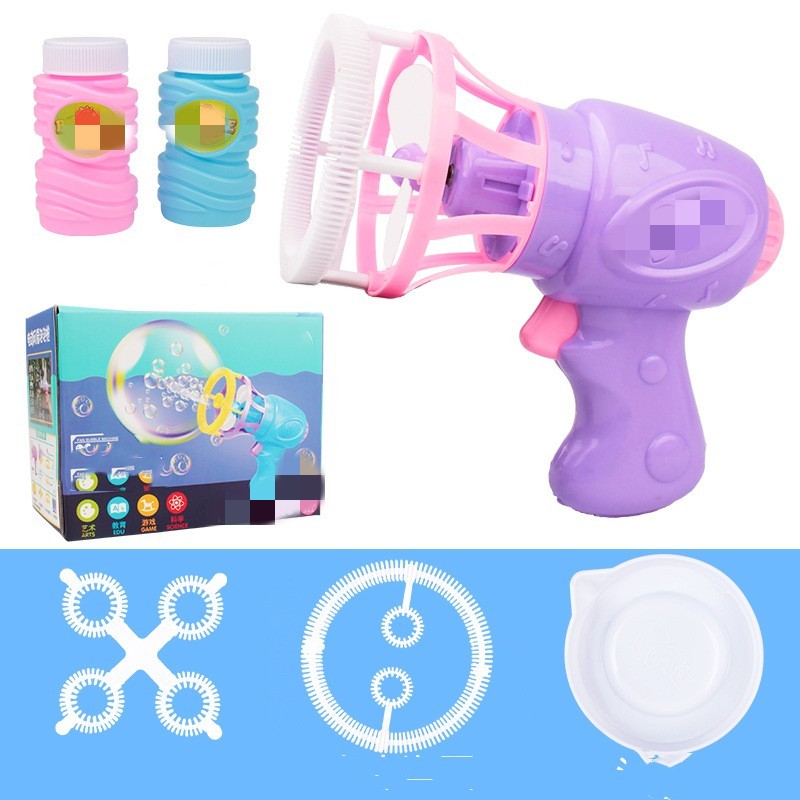Automatic Electric Fan Bubble Gun-7