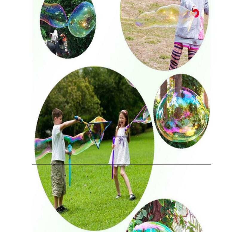 Bubble Gun Toy with Long Soap Bubble-3