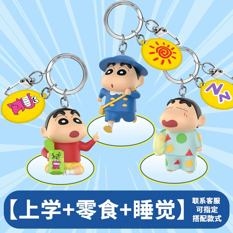 Crayon Xiaoxin 3D Doll Keychain-6