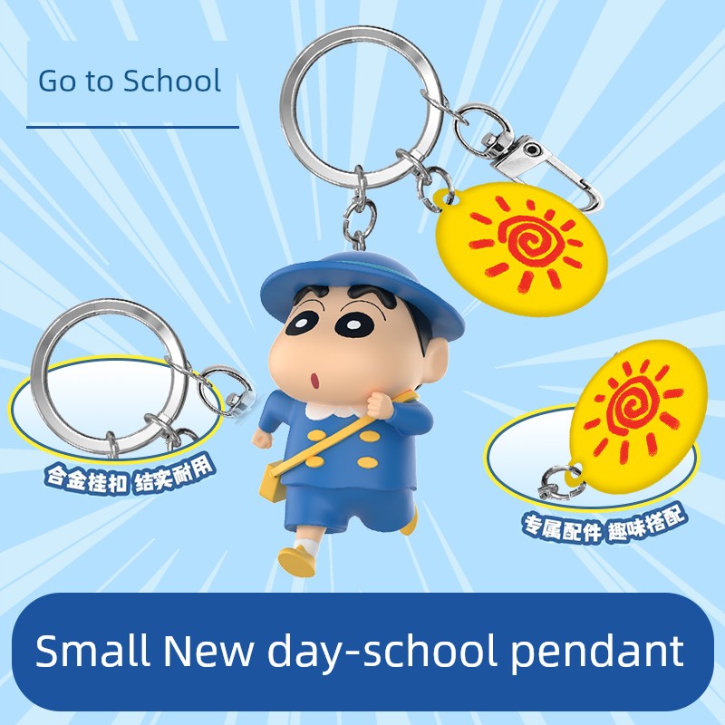 Crayon Xiaoxin 3D Doll Keychain-14