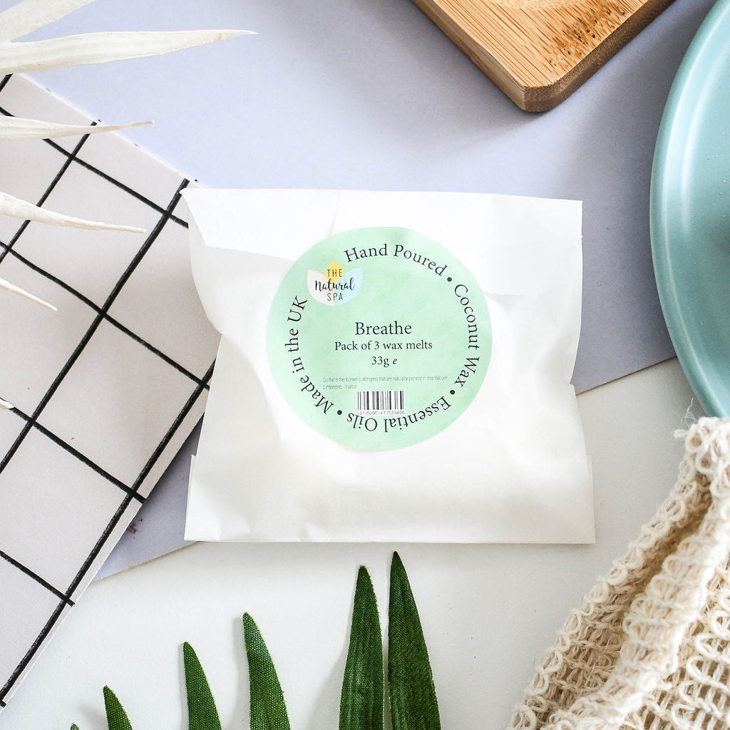 Breathe Coconut Wax melts - Pack of 3-0
