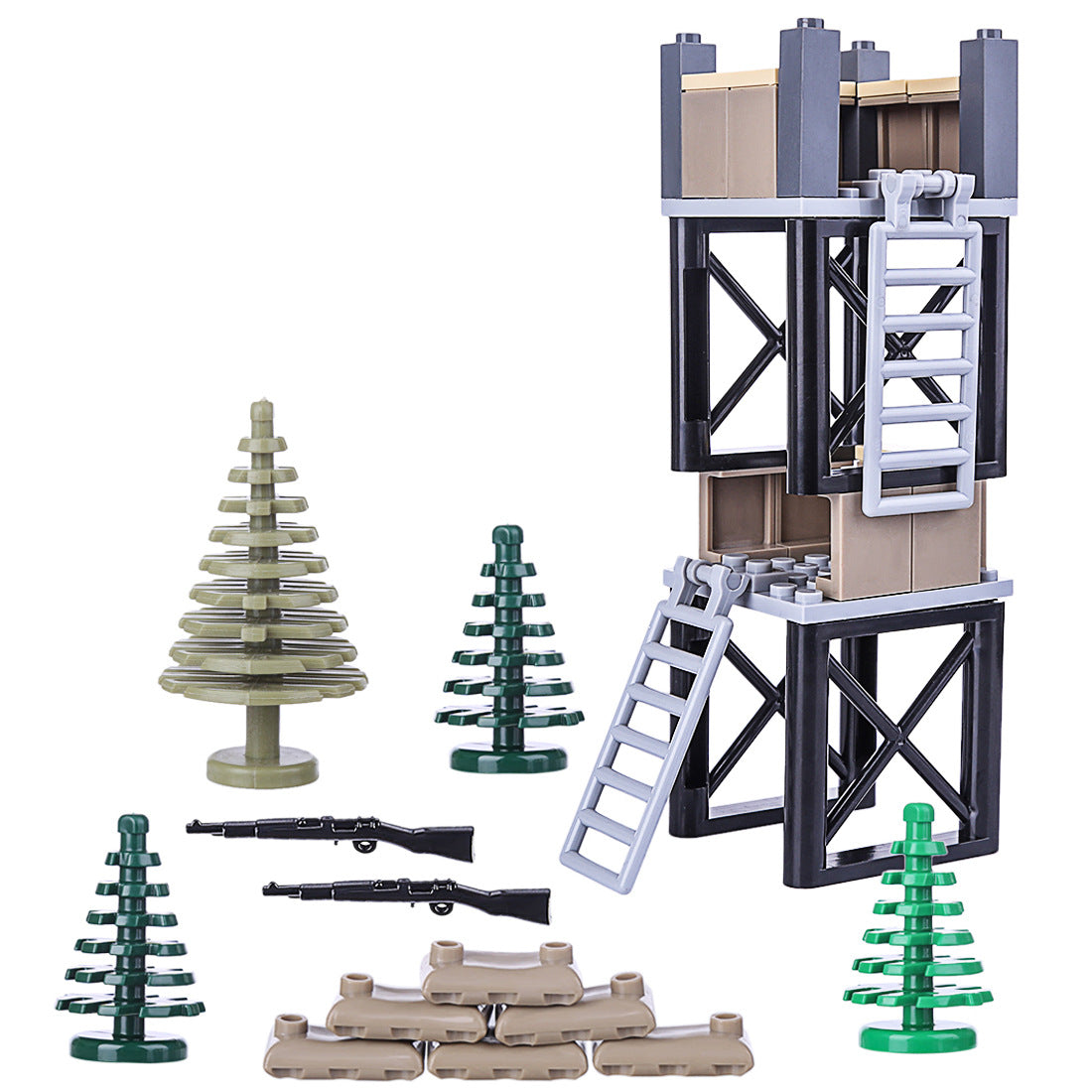 Educational World War II Military Building Block Set-1