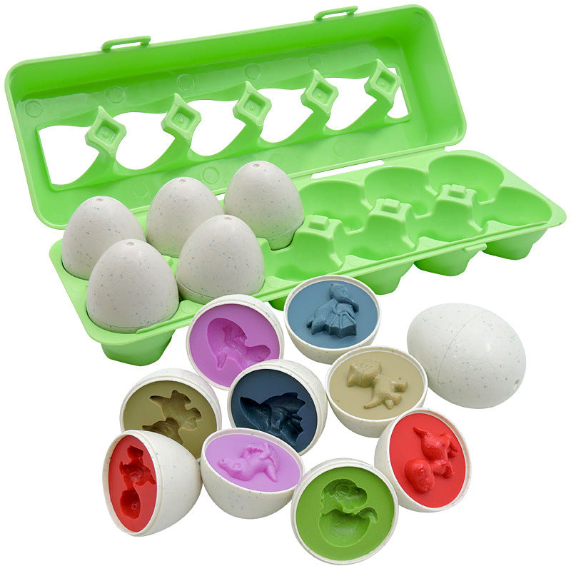 Egg Shape Matching Educational Toy for Kids-5