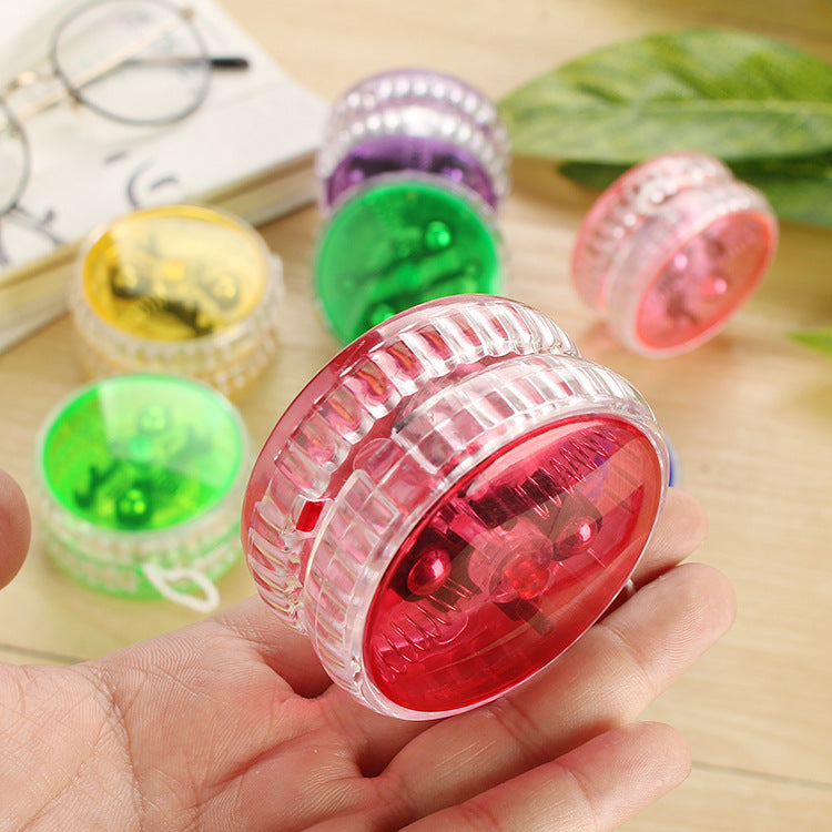 Glowing Yo-Yo LED Educational Toy for Kids-0
