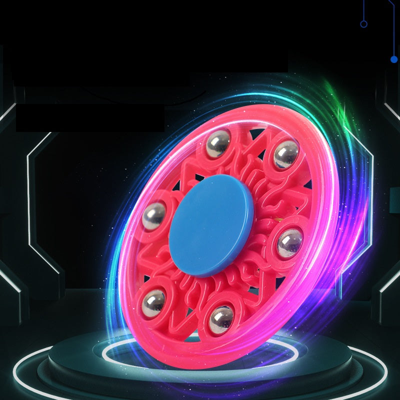 Interactive Hand Press Rotating Educational Toy for Juveniles-2