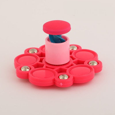 Interactive Hand Press Rotating Educational Toy for Juveniles-6