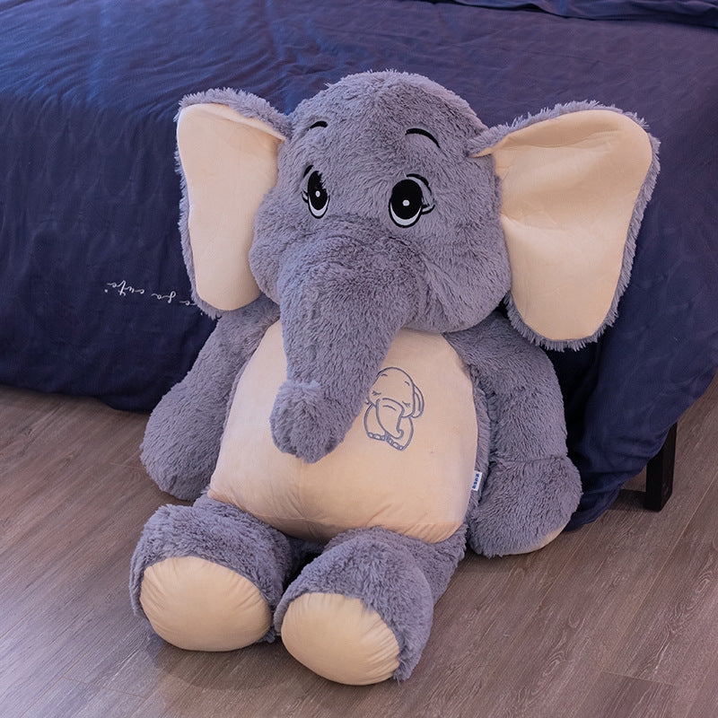 Large Elephant Plush Toy-4