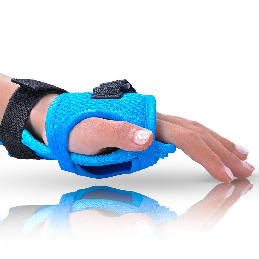 Bright Blue - Kids Protective Gear for Elbows, Knees & Wrists-3