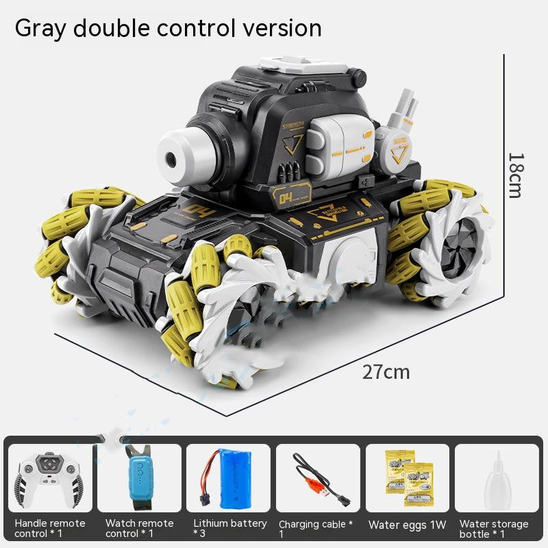 Remote Control Tank with Water Bomb Launcher-4