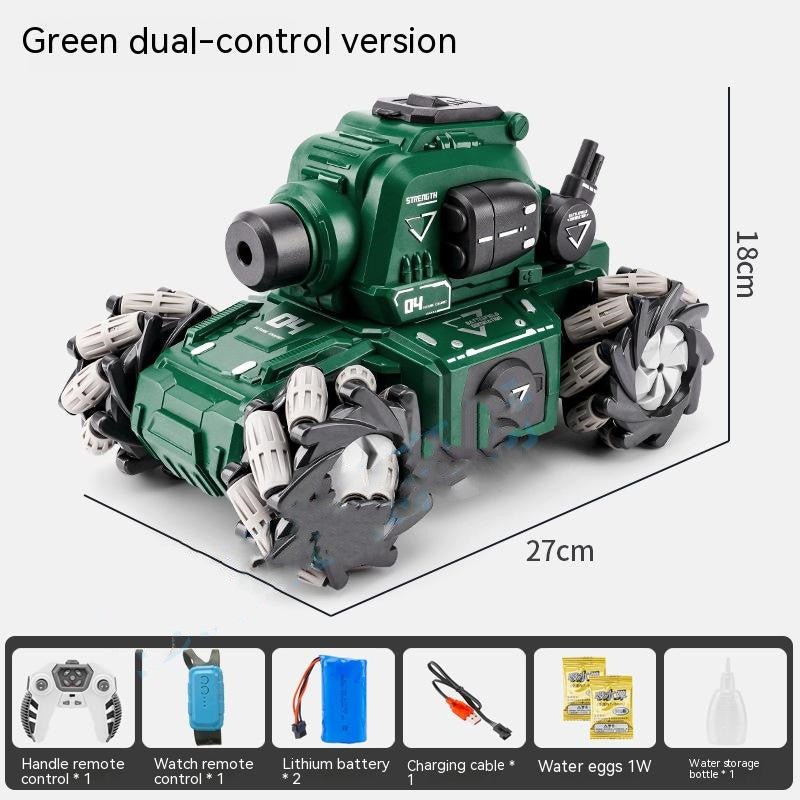Remote Control Tank with Water Bomb Launcher-8