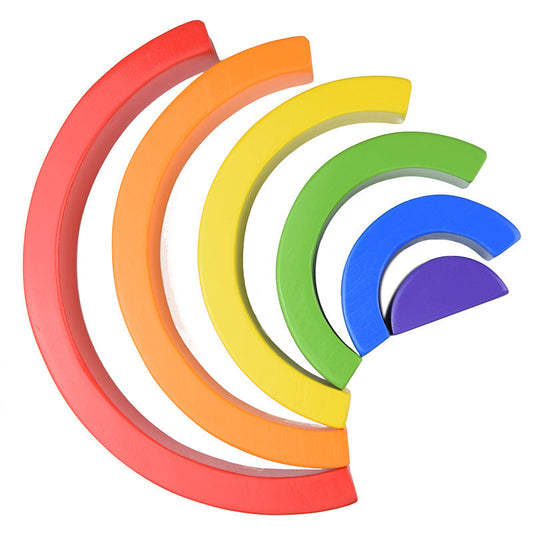 Silicone Infant Stacking Blocks with Educational Building Toy-0