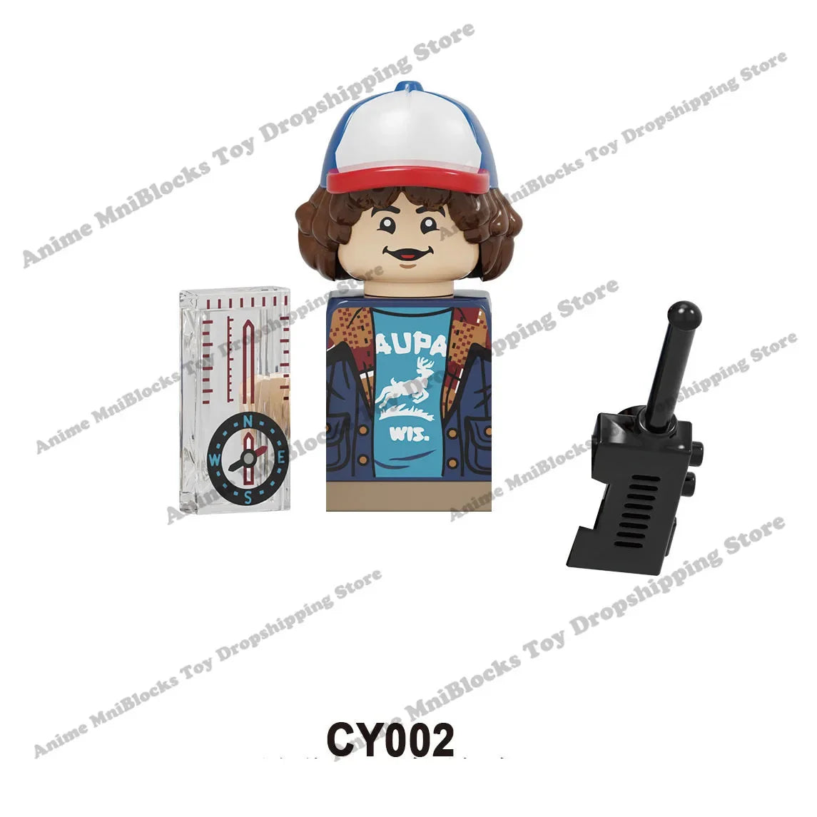 Stranger Things Mini Action Toy Figures Building Blocks-11