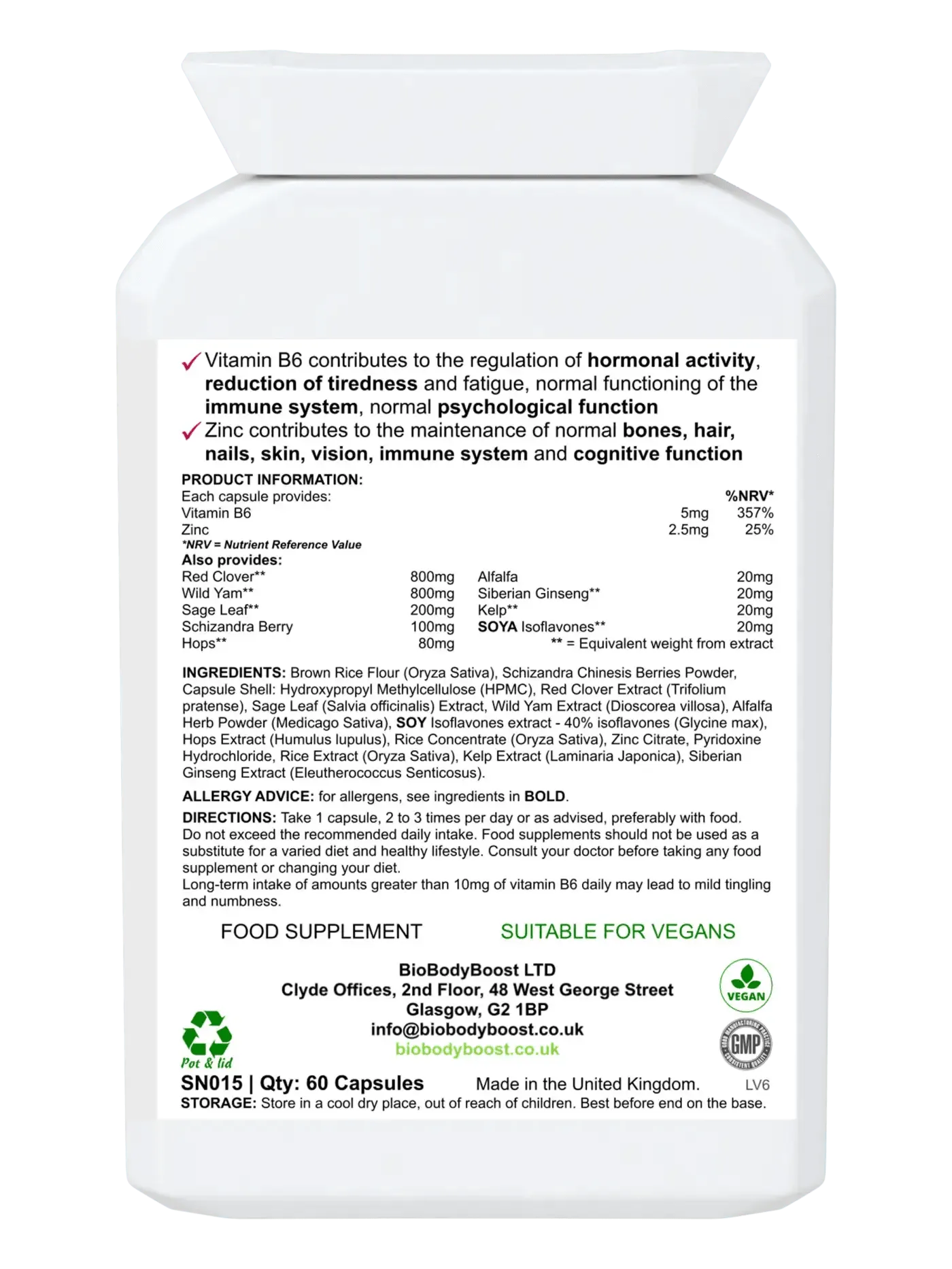 BioFem - Herbal Menopause Supplement-1