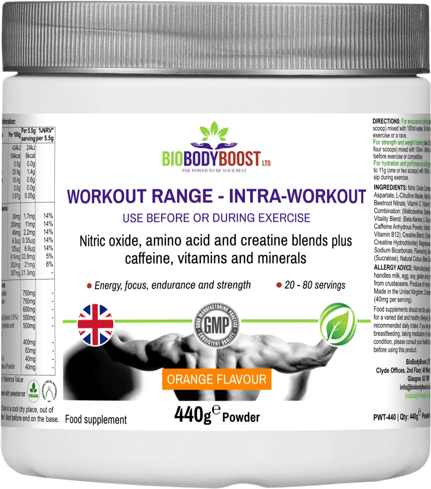 Workout Range - Intra-Workout Amino Acids and Creatine Blend-1