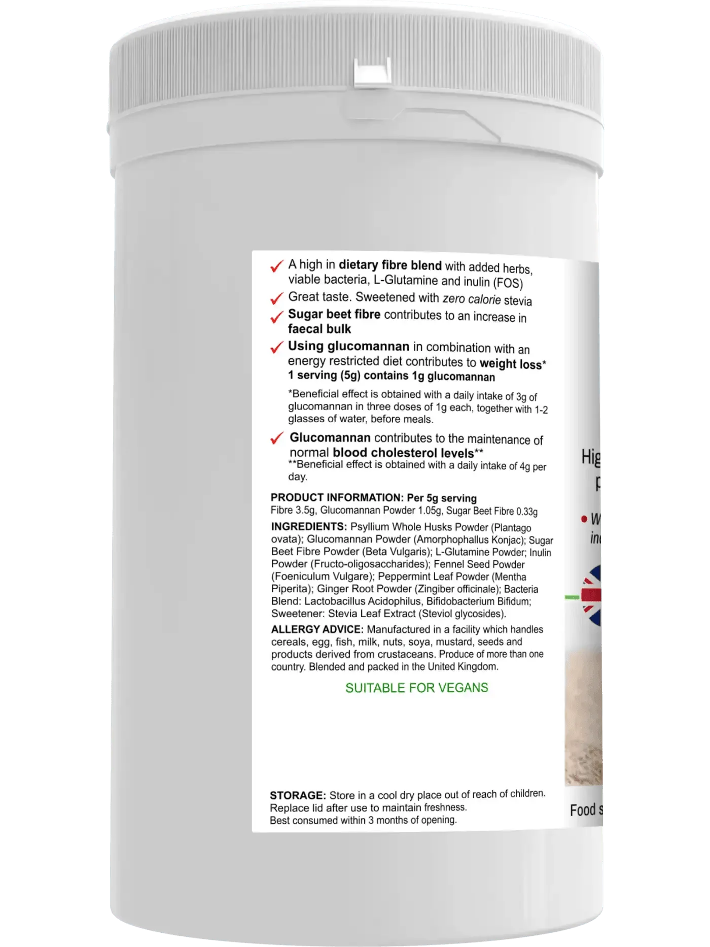 BioSlim - Psyllium Husks Dietary Fibre-2