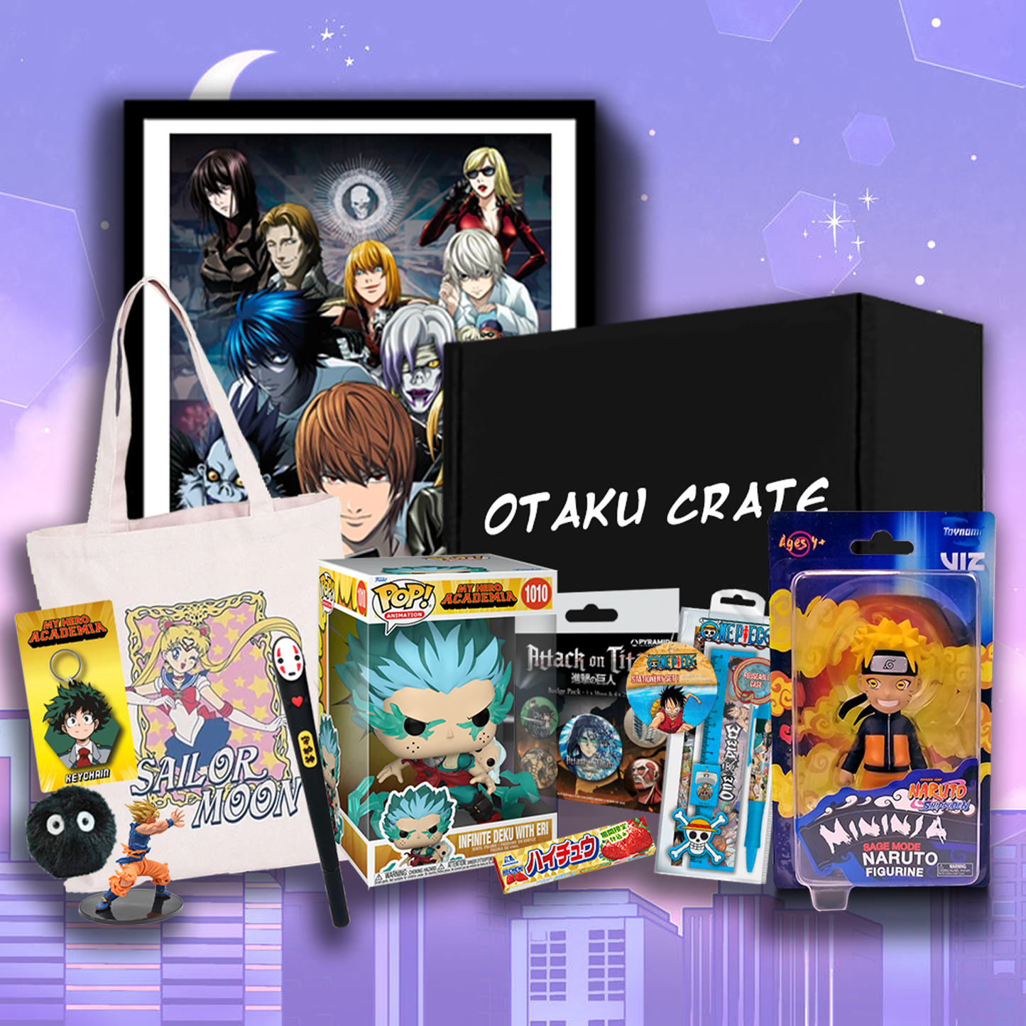 Otaku Crate - The Anime & Manga Mystery Box-0