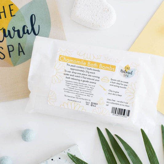 Chamomile Aromatherapy Bath Bombs-0