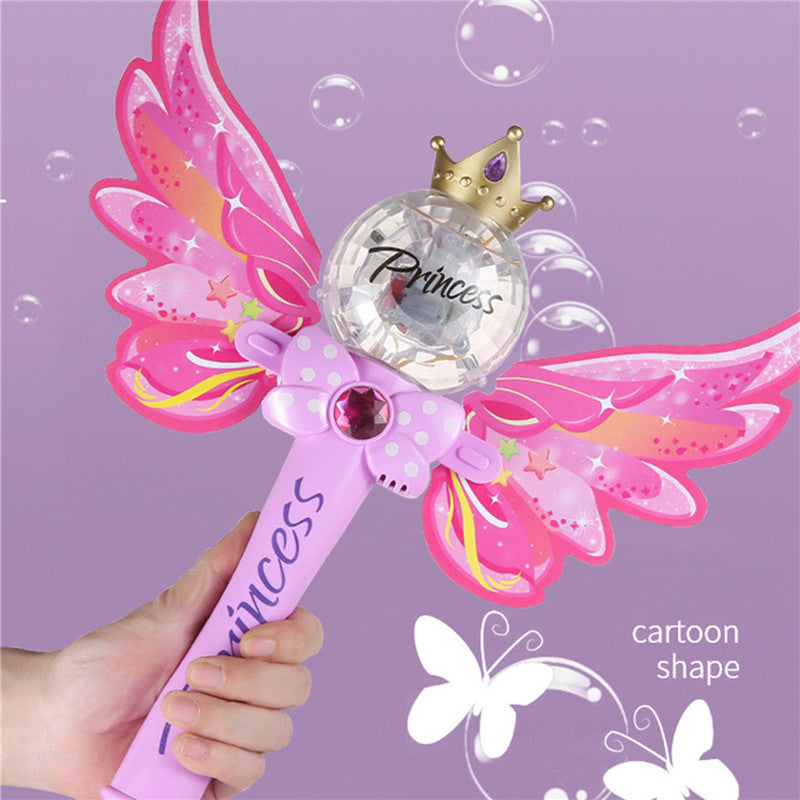 Fairy Princess Magic Wand Bubble Machine-0