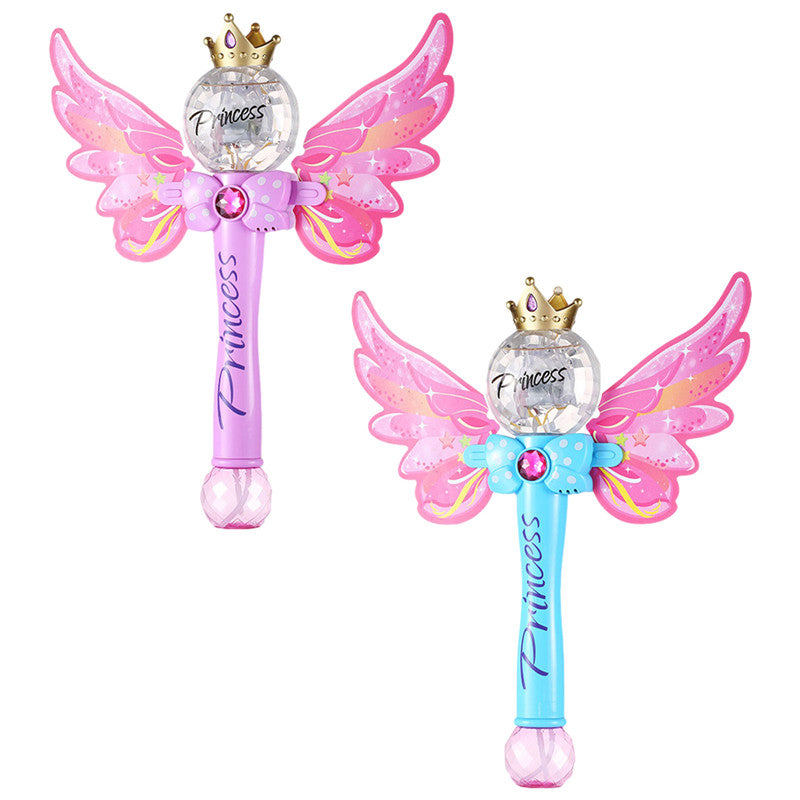 Fairy Princess Magic Wand Bubble Machine-3