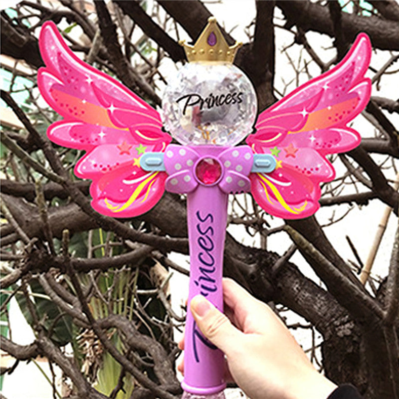 Fairy Princess Magic Wand Bubble Machine-4