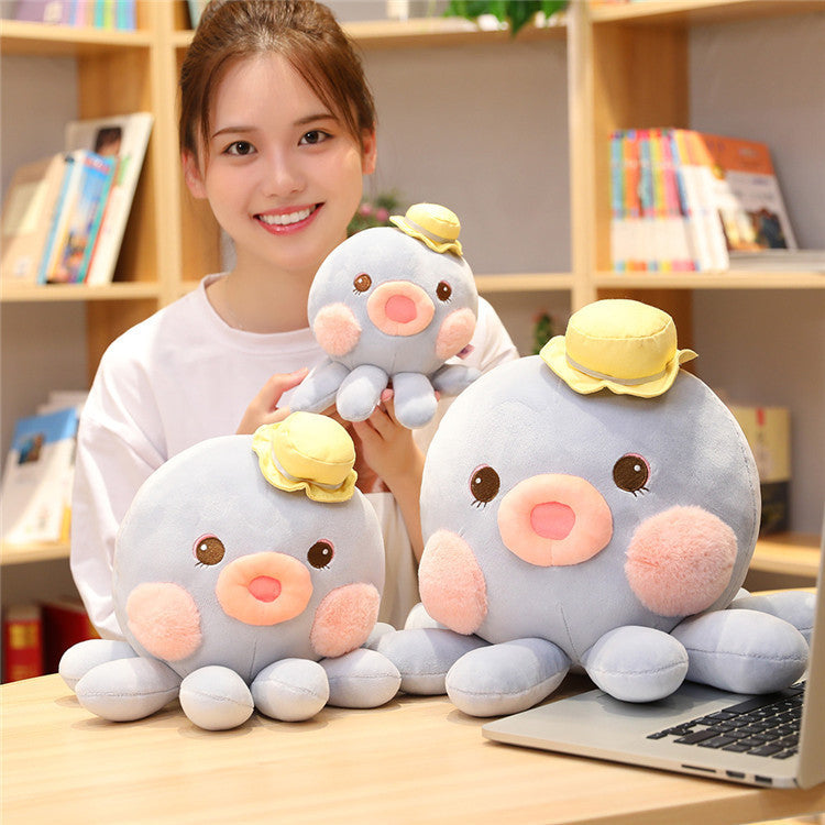 Hooded Octopus Stuffed Animal-1