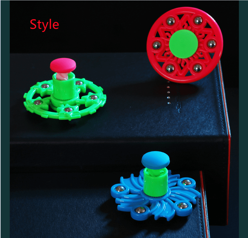Interactive Hand Press Rotating Educational Toy for Juveniles-4