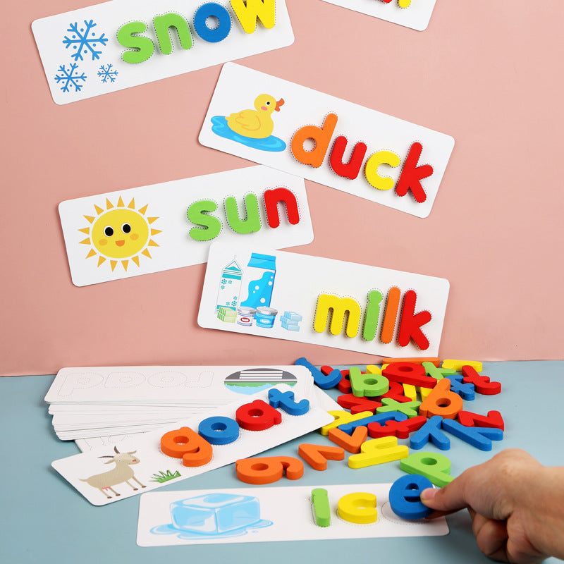 Interactive Spelling and Word Recognition Toy for Preschoolers-4