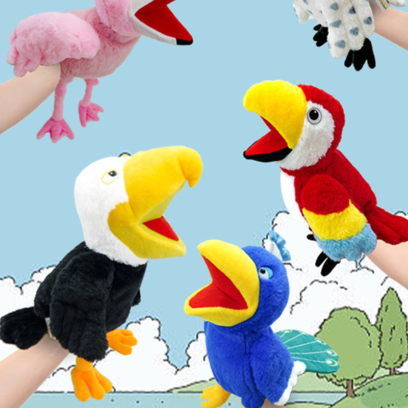 Kyorochan and Friends Plush Hand Puppet Set-0