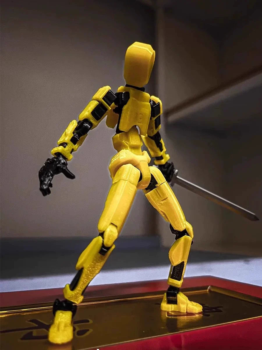 Movable Lucky Doll with Jointed Limbs-2