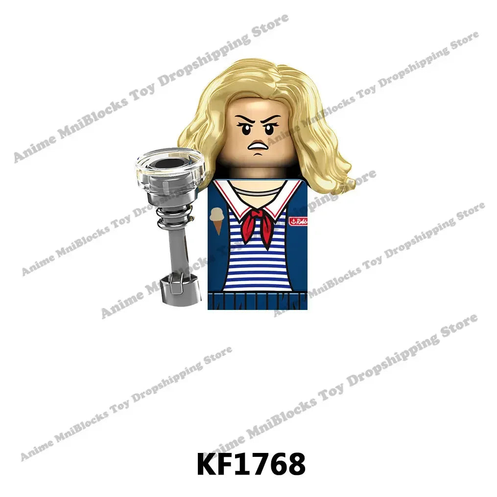 Stranger Things Mini Action Toy Figures Building Blocks-6
